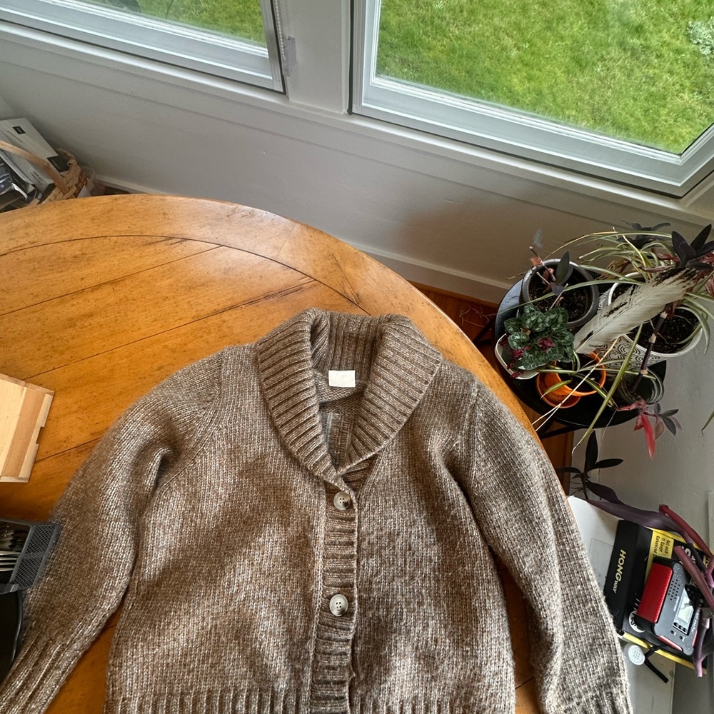 Woodranch Cozy Cardigan in Caramel M (6-8)
